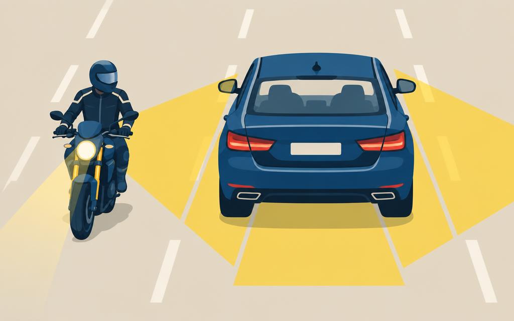 Ilustração da aula Direção defensiva para motociclistas